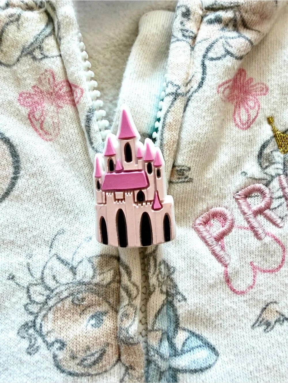 Girls Disney Princess full zip Hoodie